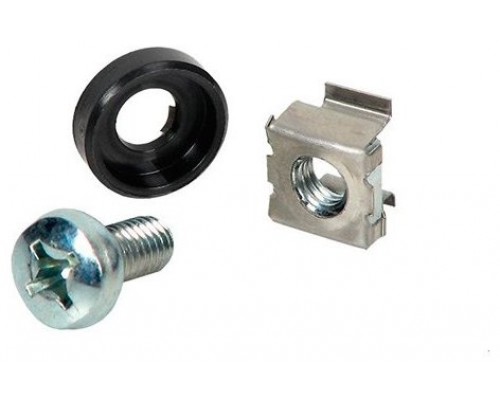 PHASAK Kit de tornillos para rack tornillo+tuerca+arandela (10u.)
